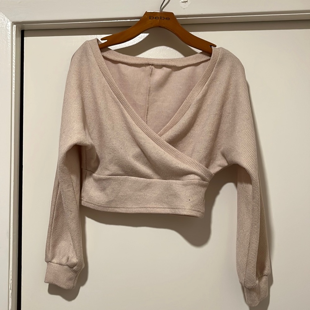 Shein crop sweater